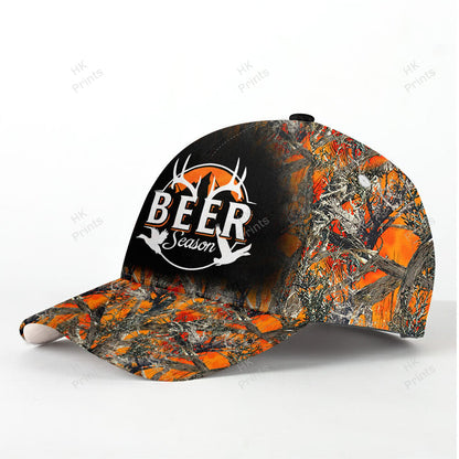 Beer Season Orange Camouflage Hunting Apparels