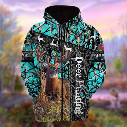 Personalized Name The Unique Hunting Multicolor