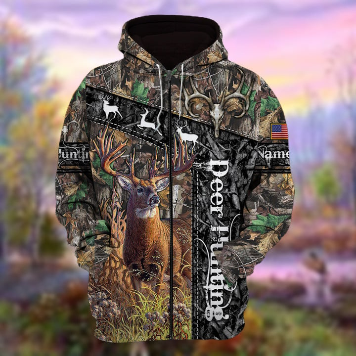 Personalized Name The Unique Hunting Multicolor