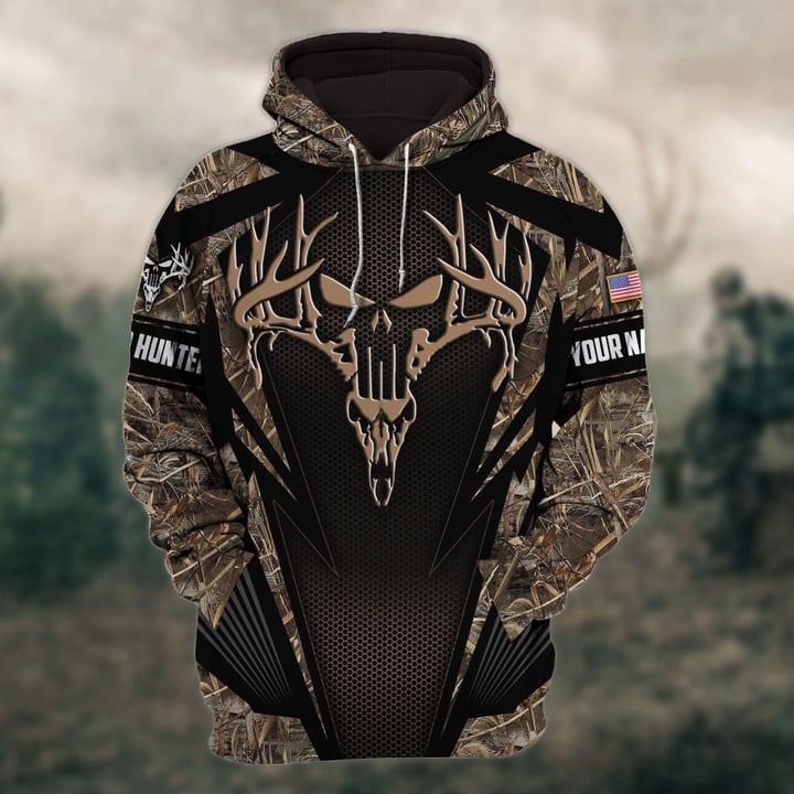 Personalized Name Premium Hunting Hoodie & Zip Hoodie 3D