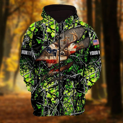 Personalized Name Premium Hunting Hoodie 3D