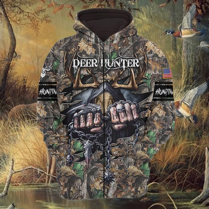 Personalized Name The Special Deer Hunting Hoodie