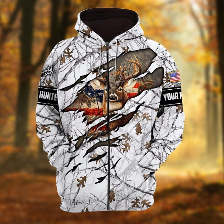 Personalized Name Premium Hunting Hoodie 3D