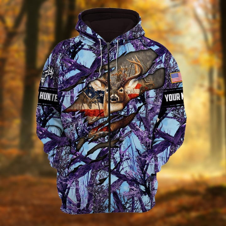 Personalized Name Premium Hunting Hoodie 3D