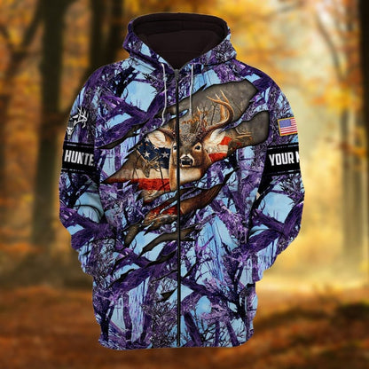 Personalized Name Premium Hunting Hoodie 3D