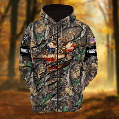 Personalized Name Premium Hunting Hoodie 3D