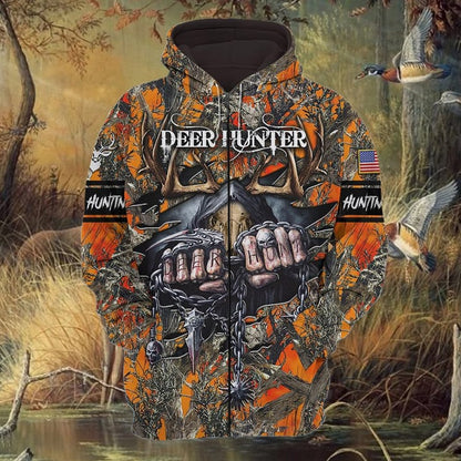 Personalized Name The Special Deer Hunting Hoodie