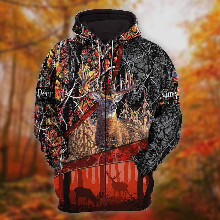 Personalized Name The Premium Hunting 3D Hoodie & Zip Hoodie