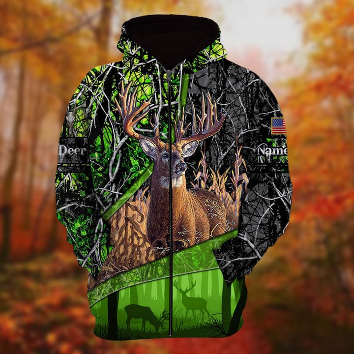 Personalized Name The Premium Hunting 3D Hoodie & Zip Hoodie