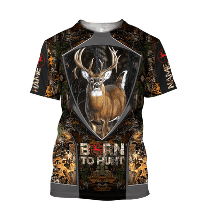 PREMIUM HUNTING FOR HUNTER CUSTOM NAME PRINTED UNISEX SHIRTS Gift For Hunter