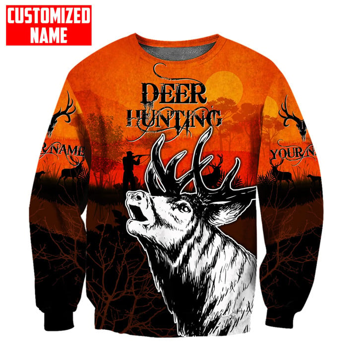 PERSONALIZED DEER HUNTING ELK All Over Printed Shirt Gift For Hunter