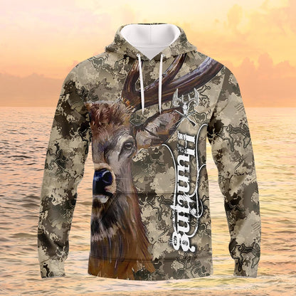 Deer Hunting Hoodie, Deer Hunter Hoodie SO19