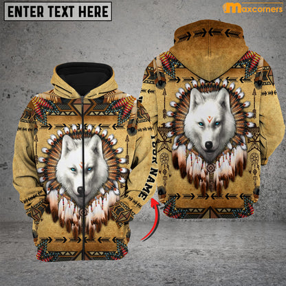 Personalized Native Wolf