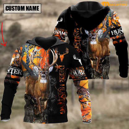 Customized name Deer Hunting 3 3D Design All Over Printed