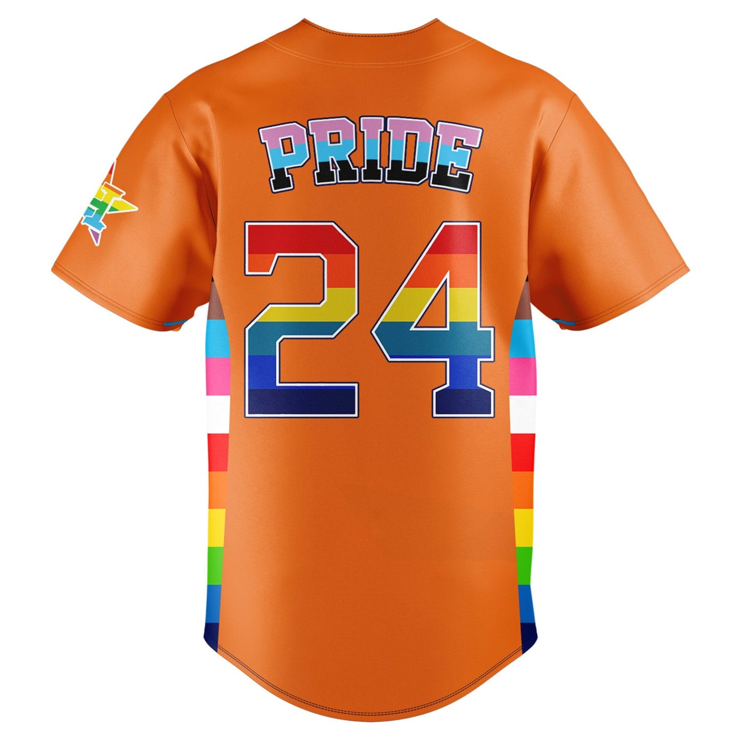 Special Pride Night Houston Astros Custom Name Jersey