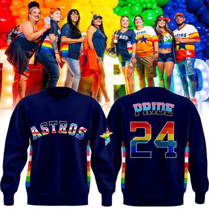 Navy Pride 2024 Limited Houston Astros Shirt