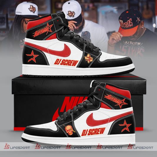 The Houston Astros x Dj Screw 2024 New Collection AJ1 Shoes