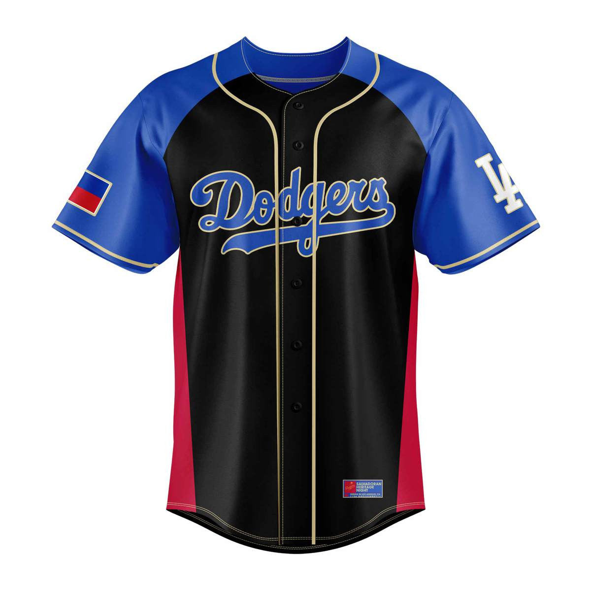 Los Angeles LA Dodgers Filipino Heritage Night 2019 Jersey Size XL deals