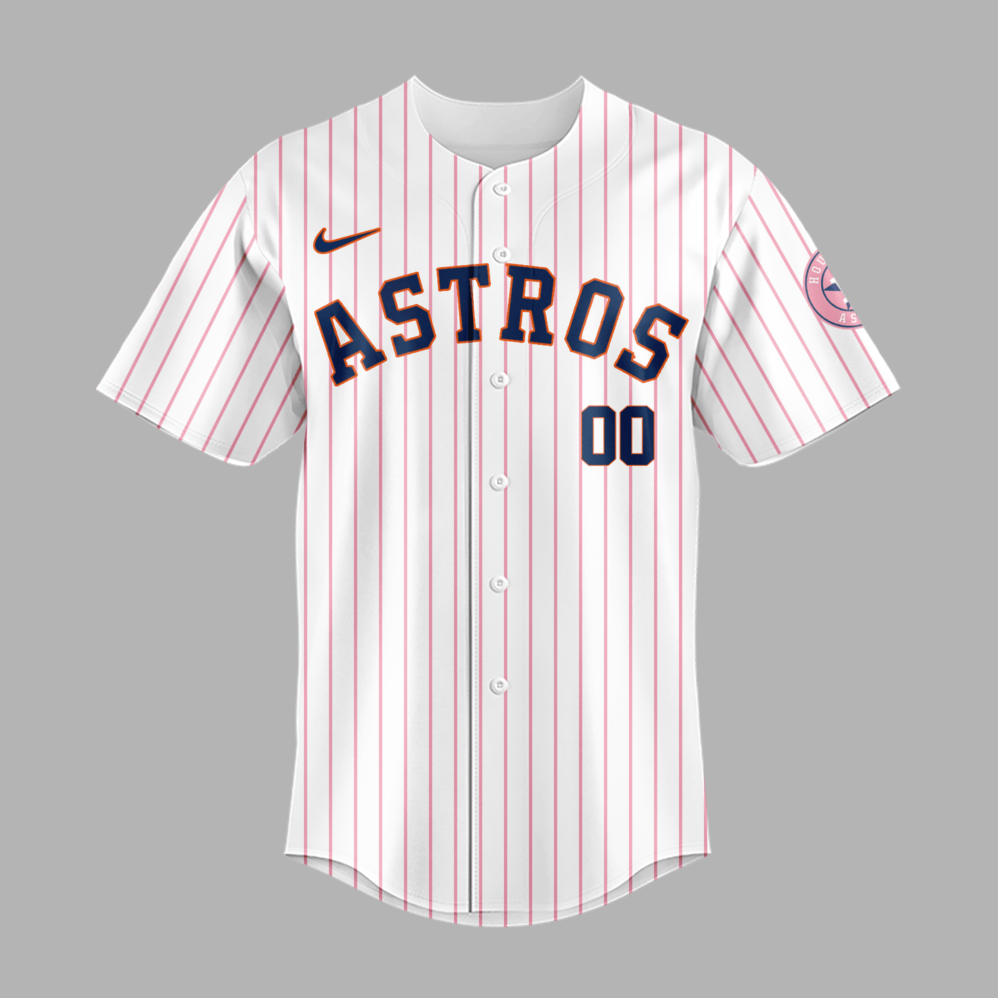 Limited Edition Houston Astros x Hello Kitty Night September 10th Jersey