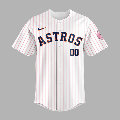 Limited Edition Houston Astros x Hello Kitty Night September 10th Jersey