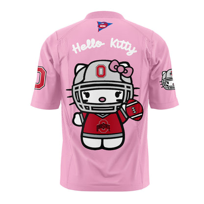 Limited Edition Ohio State Football x Hello Kitty Football Jersey