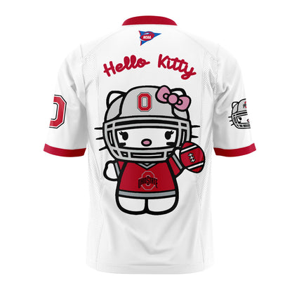 Limited Edition Ohio State Football x Hello Kitty Football Jersey