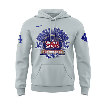 Los Angeles Dodgers 2024 National League Champions, World Series Hoodie