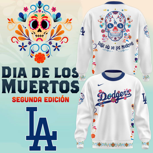 Unisex Los Angeles Dodgers 2024 Dia De Los Muertos Premium Limited Sweatshirt