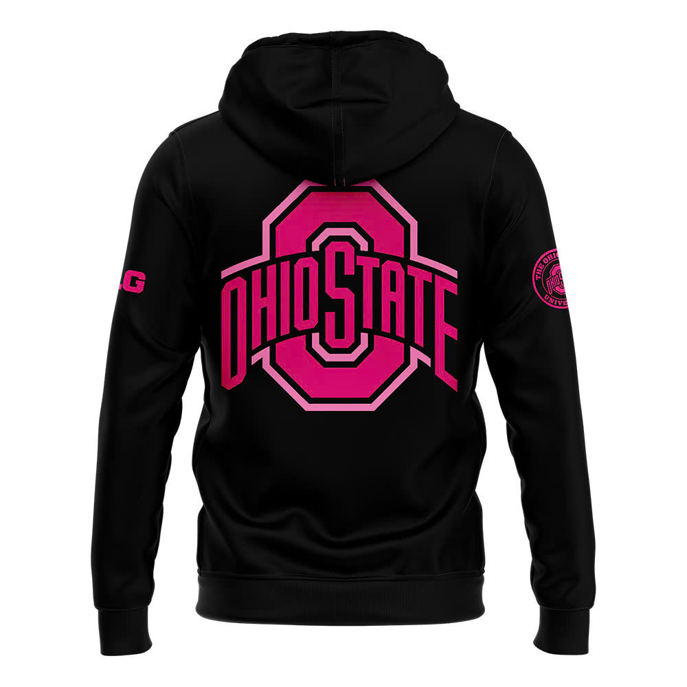 Unisex's Black Ohio State Buckeyes football 2024 Crucial Catch Club Pullover Hoodie