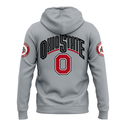 Ohio State Buckeyes Gray Game Hoodie