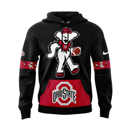 Limited Edition Ohio State Football Grateful Dead Night Hoodie