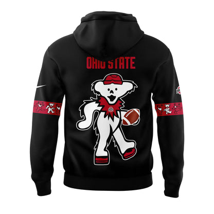 Limited Edition Ohio State Football Grateful Dead Night Hoodie