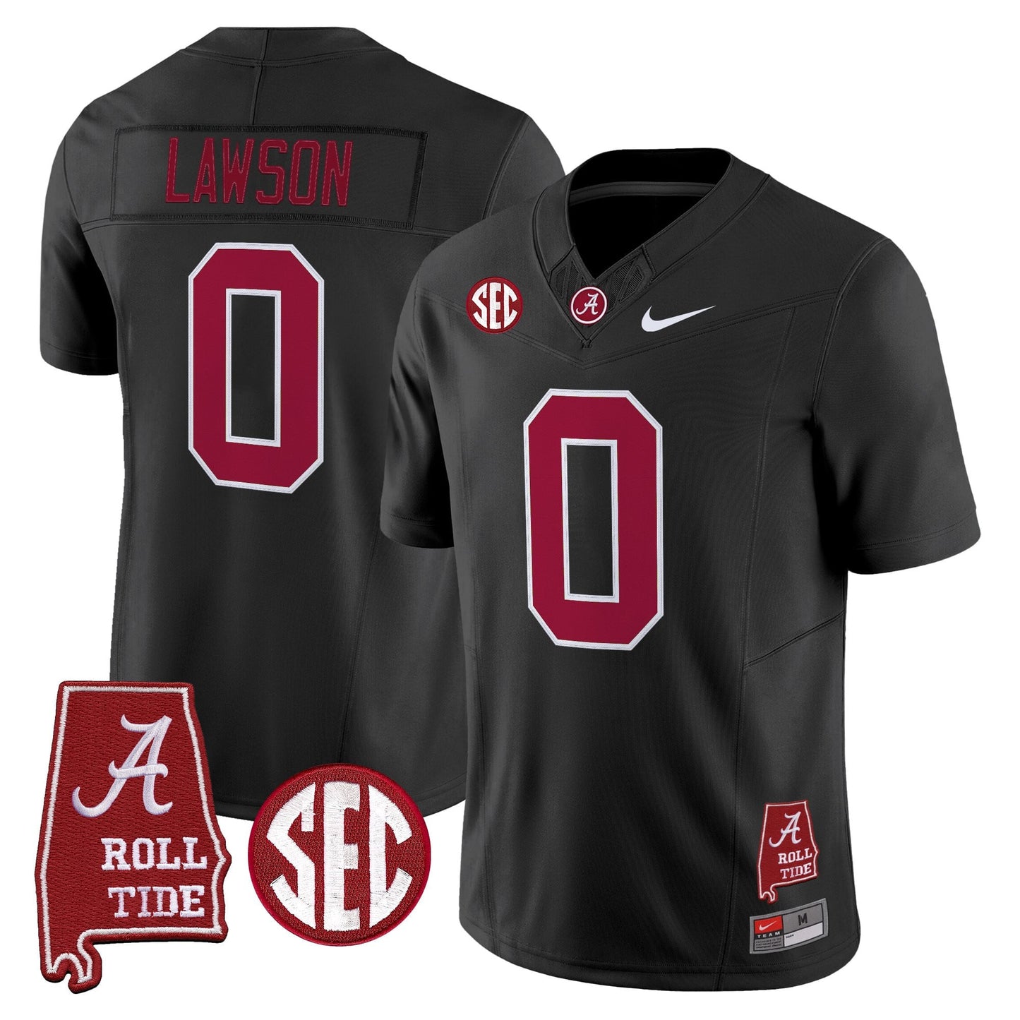 Alabama Crimson Tide 2025 Vapor Limited Jersey - Alabama Map  | FK69