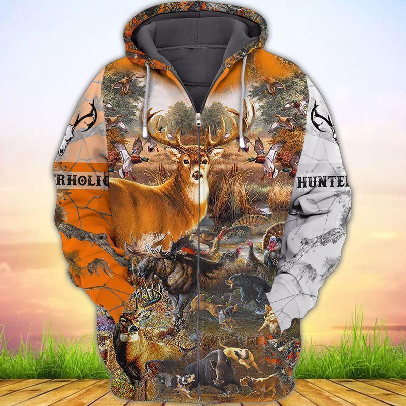 Hunting Natural Style Shirt 3D All Over Printed Clothes