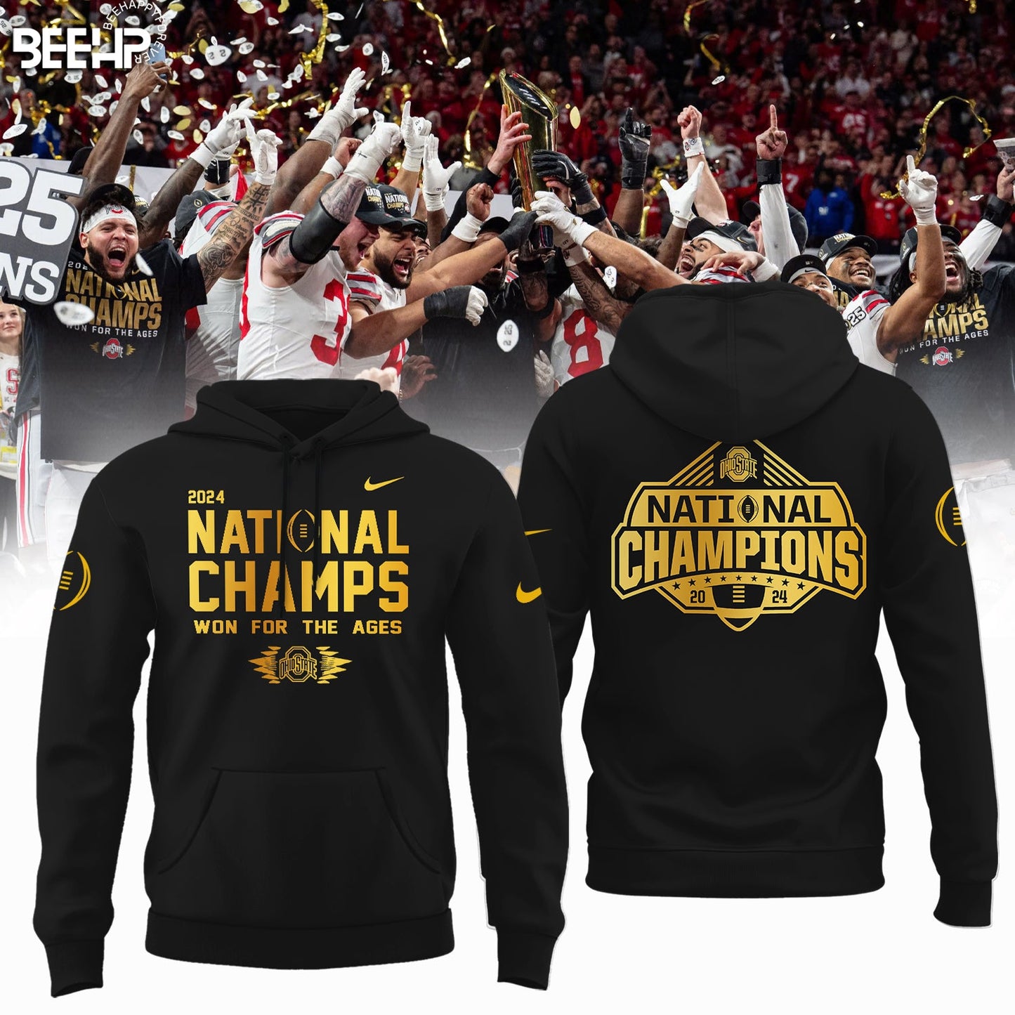 Ohio State Buckeyes NCAA National Champions Limited Edition Hoodie