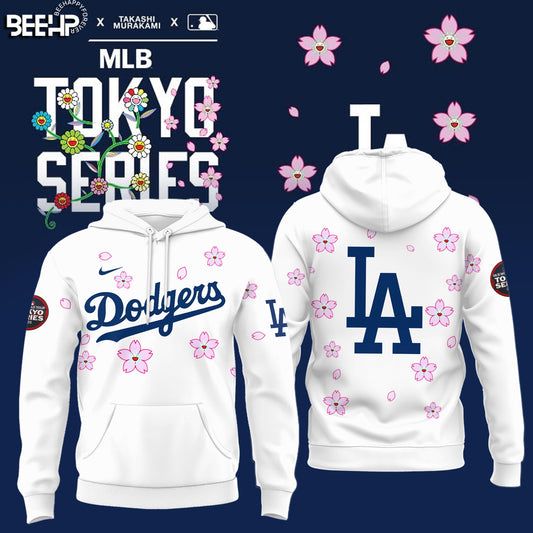 Los Angeles Dodgers Takashi Murakami x MLB World Tour Tokyo Series 2025 Hoodie