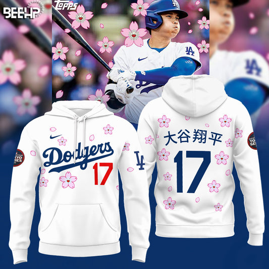 Los Angeles Dodgers Takashi Murakami x MLB World Tour Tokyo Series 2025 Hoodie