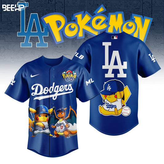 Los Angeles Dodgers x Polemon GO Special Edition 2025 Jersey