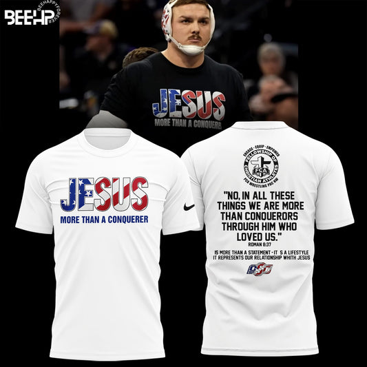 Wyatt Hendrickson Jesus More Than A Conquerer Shirt