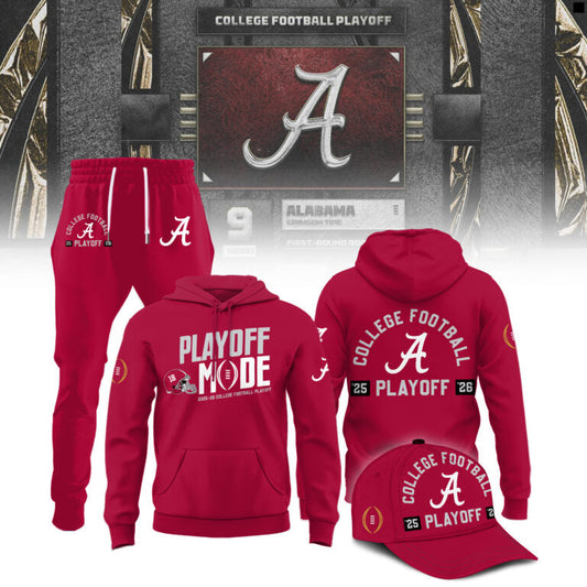 Alabama Crimson Tide 2025-26 College Football Playoff Limited Edition Hoodie | II94