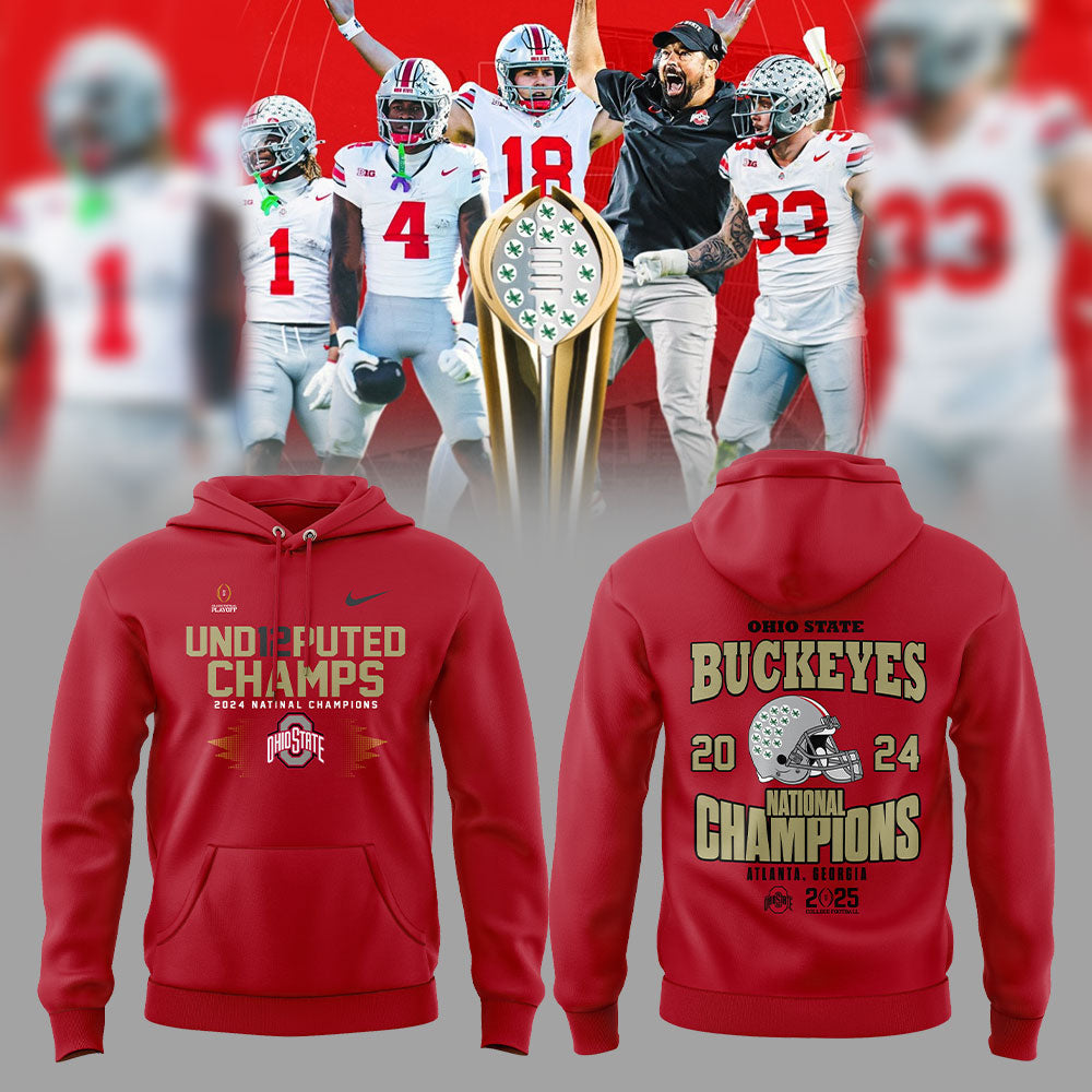 Ohio State Buckeyes NCAA National Champions Limited Edition Hoodie