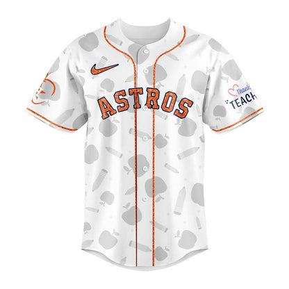 Houston Astros TEACHER APPRECIATION NIGHT Editions Limited 2025 Jersey