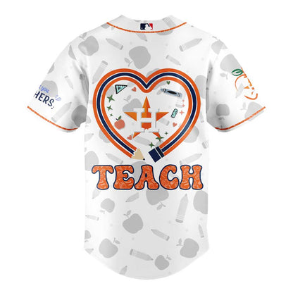 Houston Astros TEACHER APPRECIATION NIGHT Editions Limited 2025 Jersey