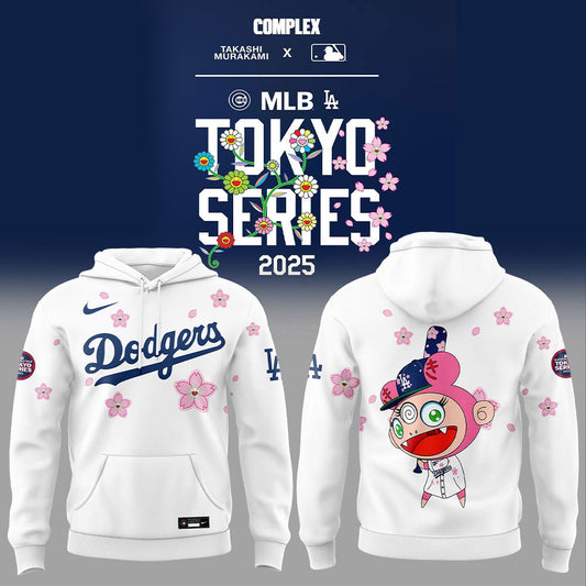 Los Angeles Dodgers Takashi Murakami x MLB World Tour Tokyo Series Hoodie
