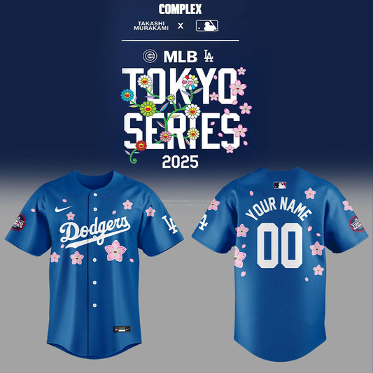 Los Angeles Dodgers Takashi Murakami x MLB World Tour Tokyo Series Jersey