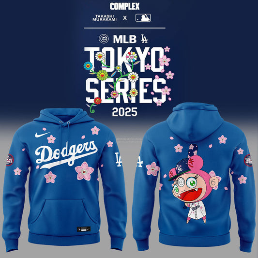 Los Angeles Dodgers Takashi Murakami x MLB World Tour Tokyo Series Hoodie