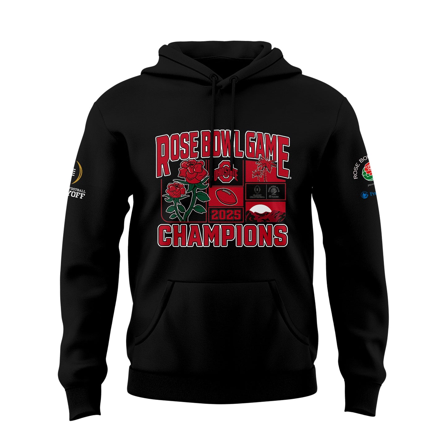 Limited Edition Ohio State Buckeyes College Football Playoff 2025 Rose Bowl Champions