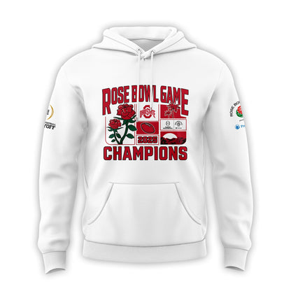 Limited Edition Ohio State Buckeyes College Football Playoff 2025 Rose Bowl Champions