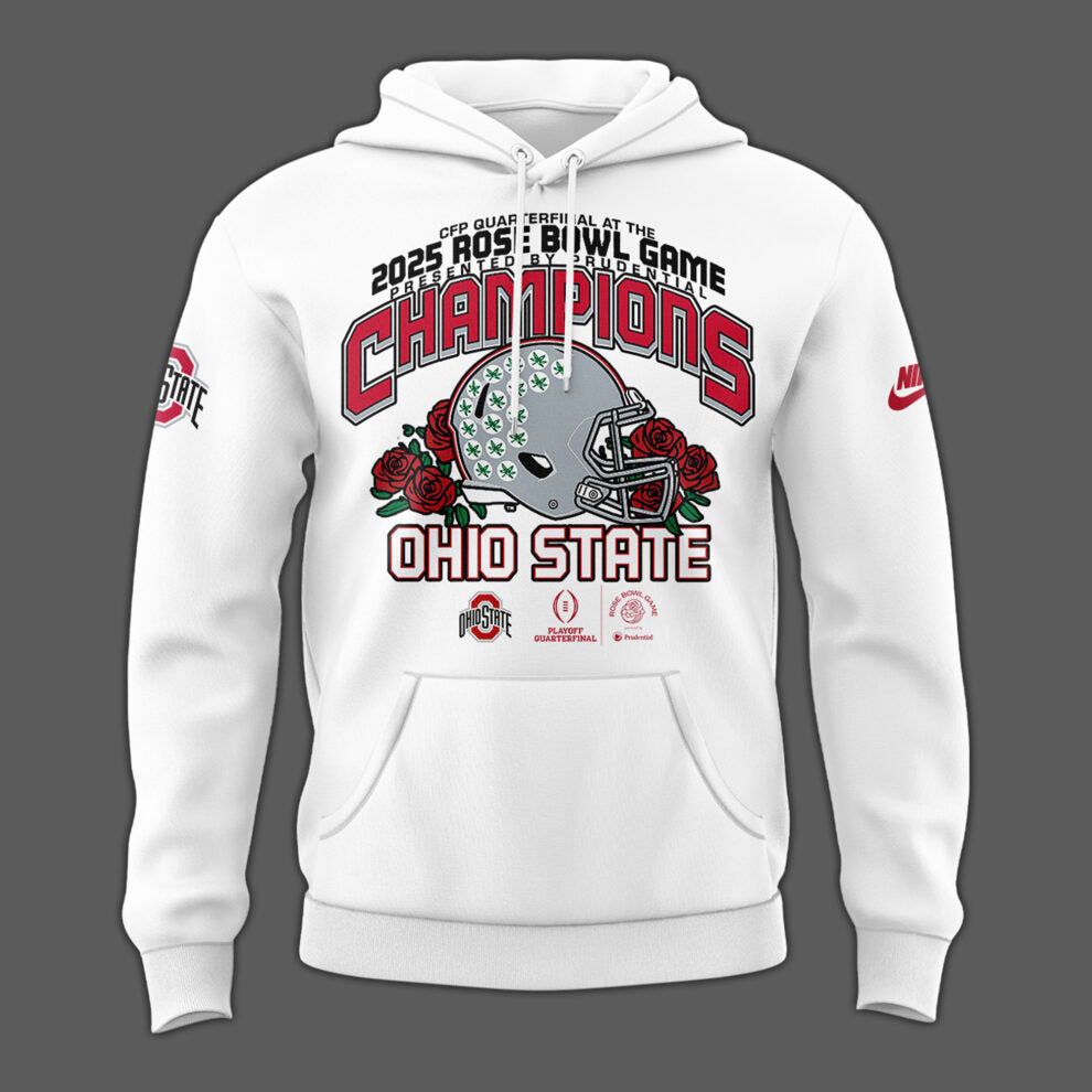 Limited Edition Ohio State Buckeyes College Football Playoff 2025 Rose Bowl Champions