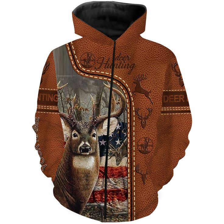 Deer Hunting A8 All Over Printed Hoodie